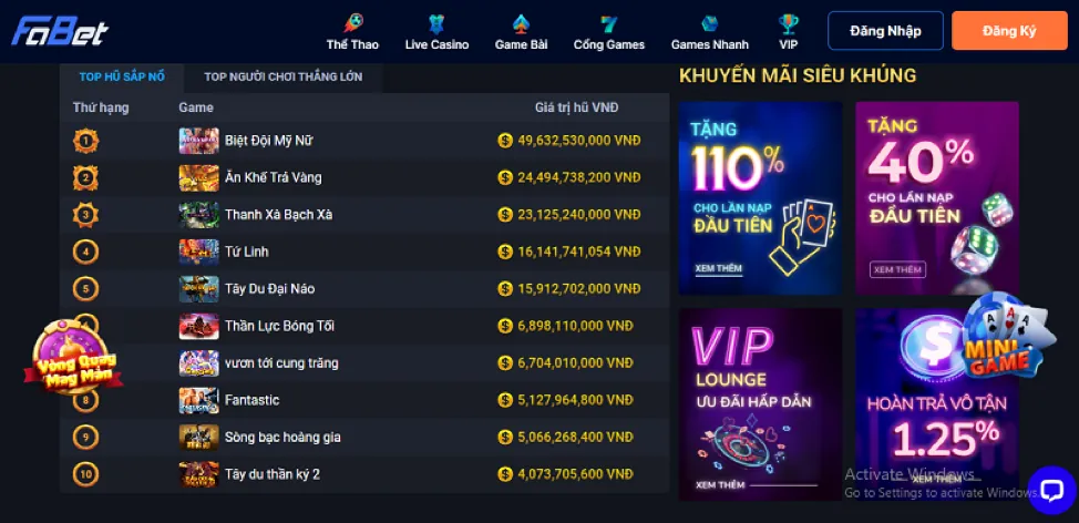 Cộng đồng vaobong88 nổ hũ